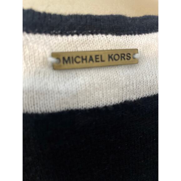 Michael Michael Kors Striped Sweater Tank Top Nautical Lightweight Classic - Picture 3 of 7